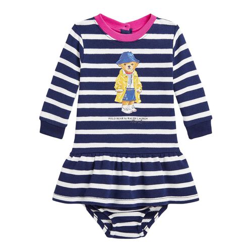 Ralph Lauren Polo Bear French Terry Dress & Bloomer
